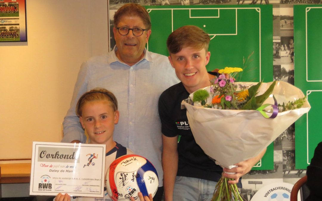 Daley de Man pupil van de week