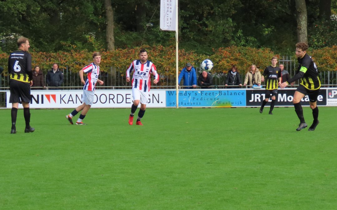 R.W.B. Waalwijk wint Waalwijkse derby en neemt koppositie over