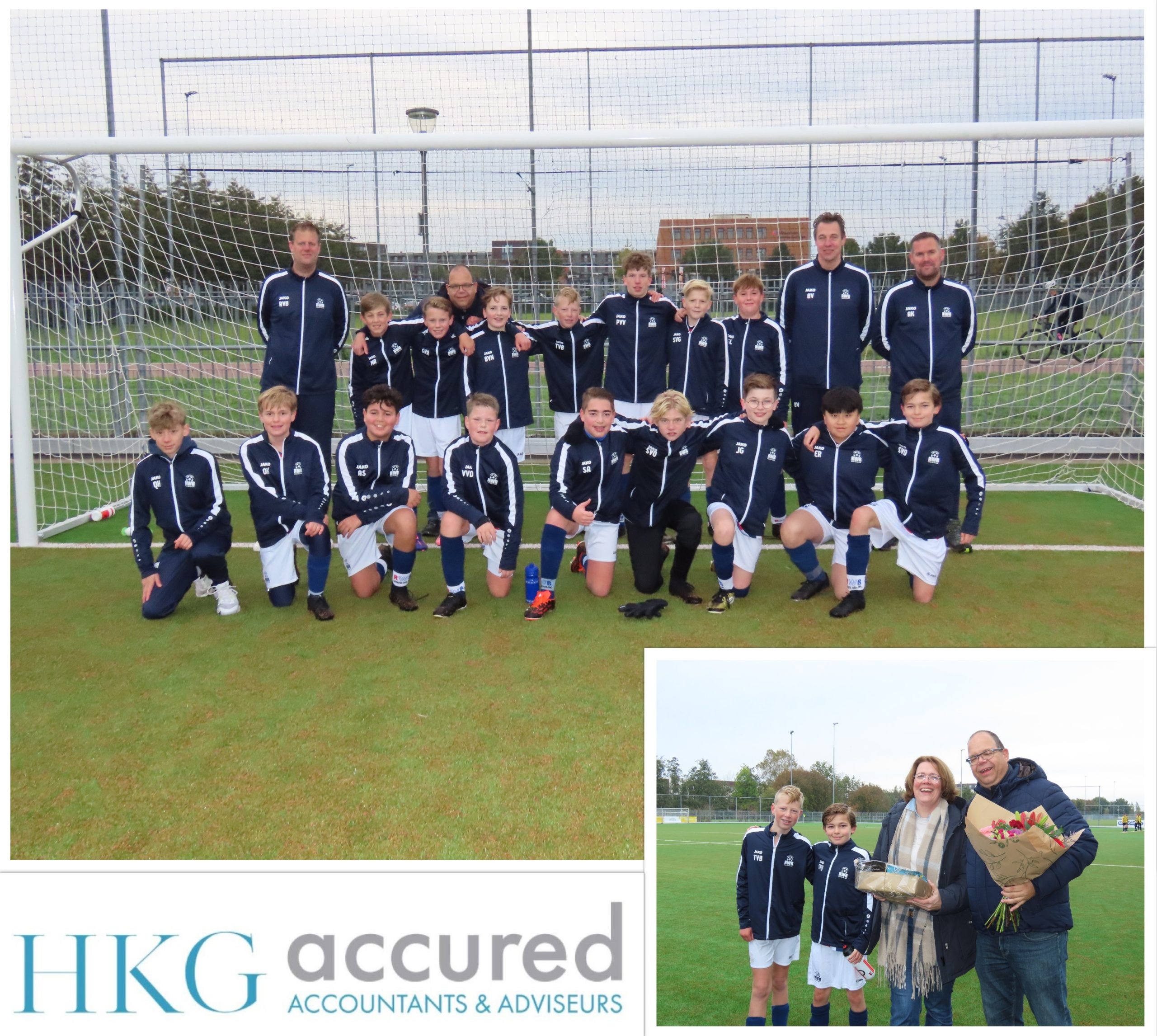 HKG Accured accountants & adviseurs sponsor van nieuwe trainingspakken