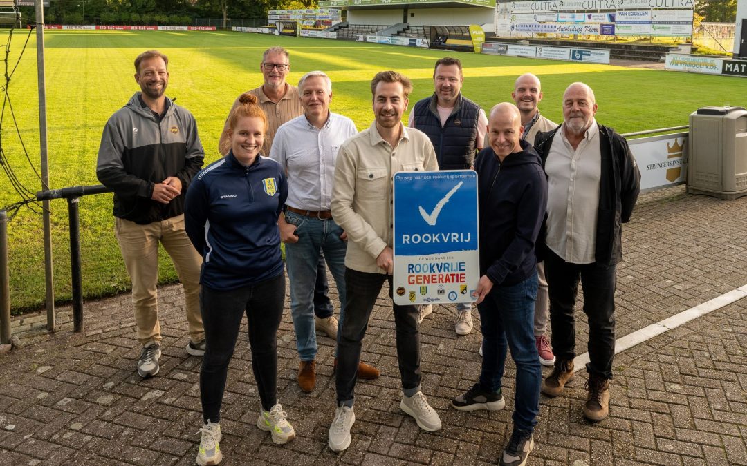 Alle voetbalverenigingen in de gemeente zetten eerste stap naar rookvrije sportomgeving.