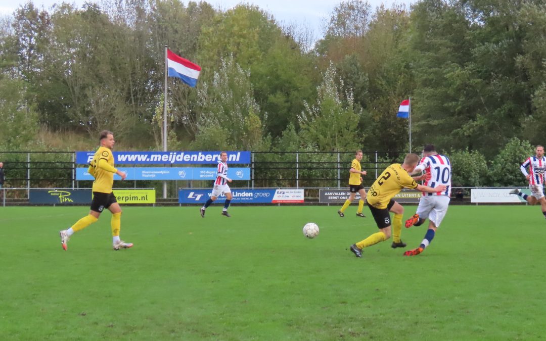 R.W.B. moet in slotfase buigen voor Wilhelmina’26: 1-3.