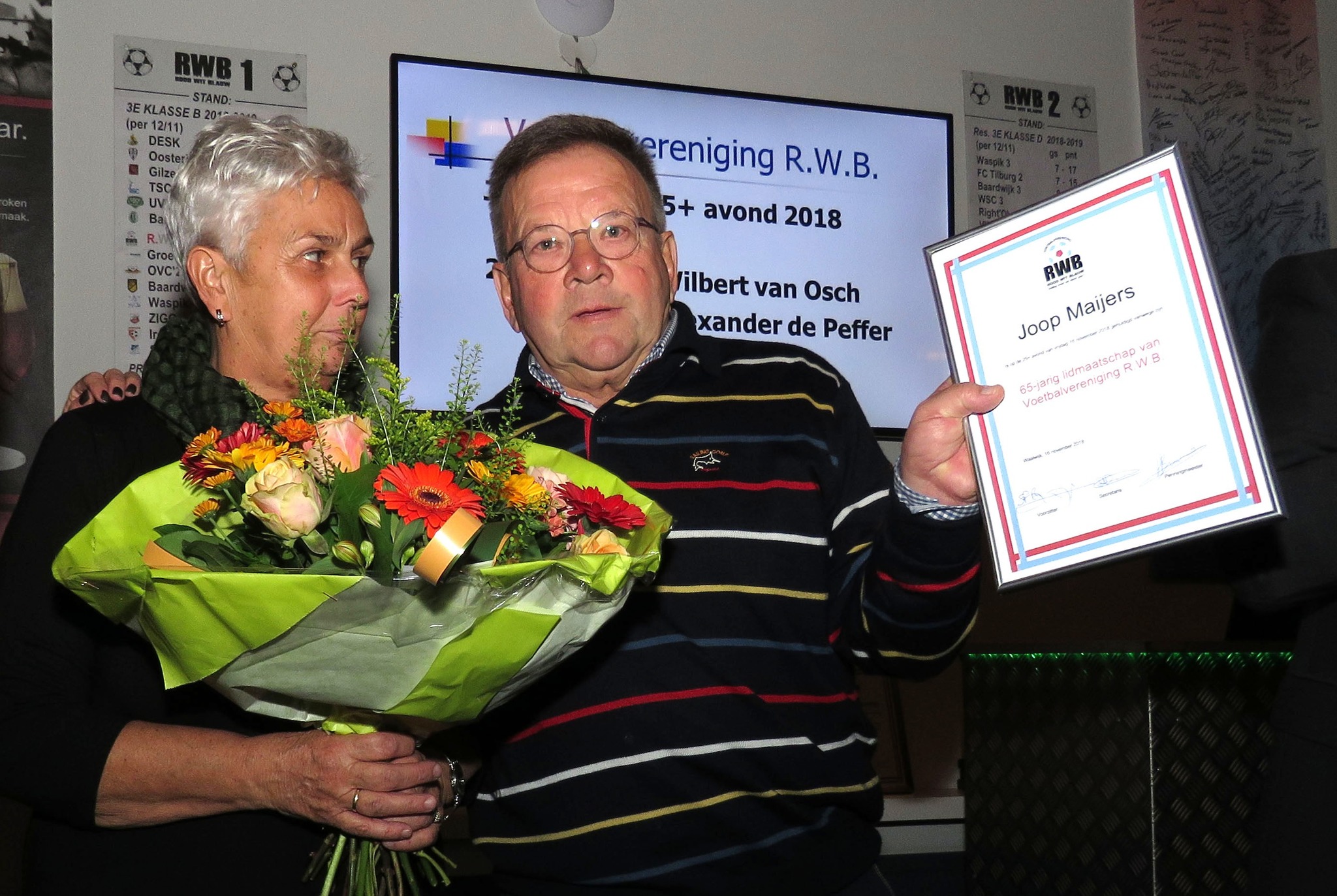 Uitnodiging 25+ Avond bij R.W.B.