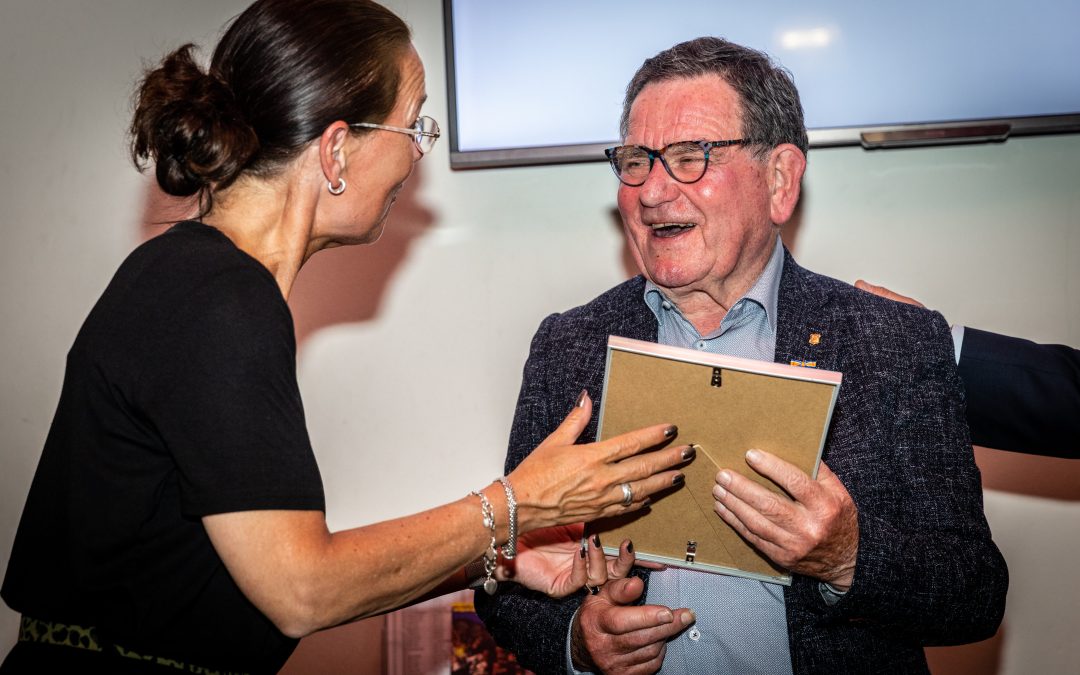 Uitnodiging voor de huldigingsavond bij R.W.B.