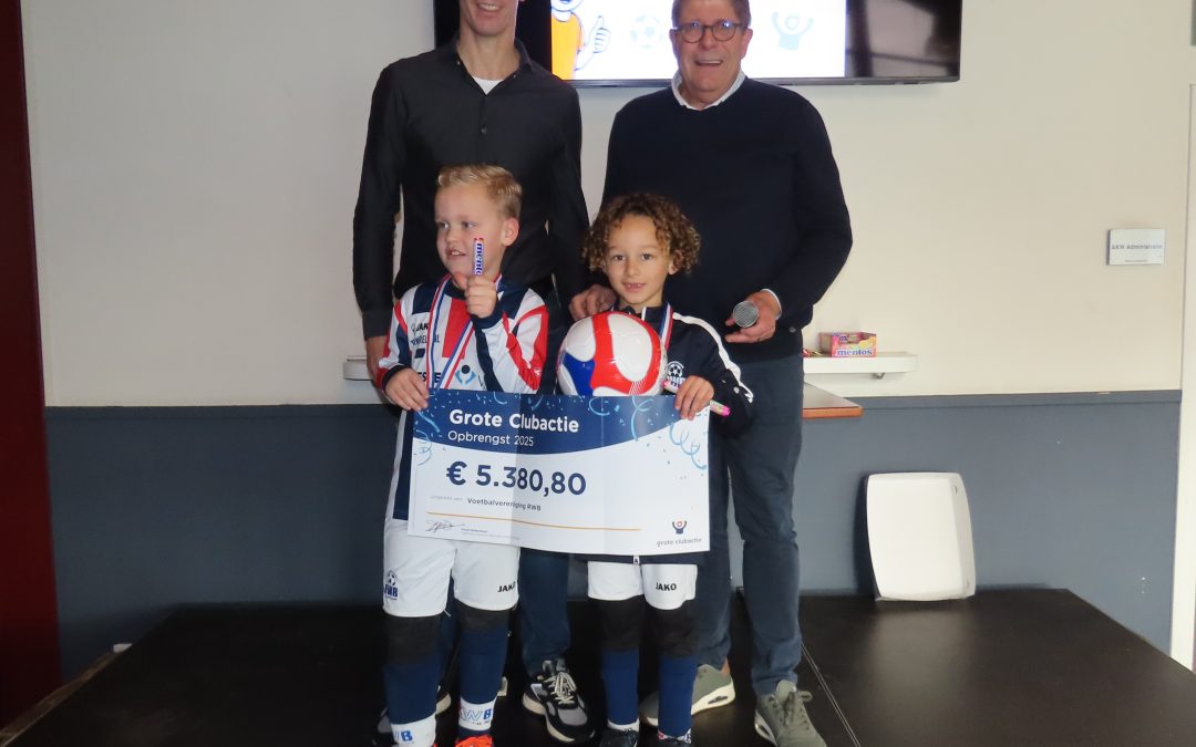 Terugblik op feestje – Grote clubactie 2025.