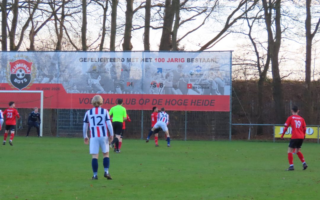 R.W.B. houdt stand in restant van duel tegen Vlijmense Boys.