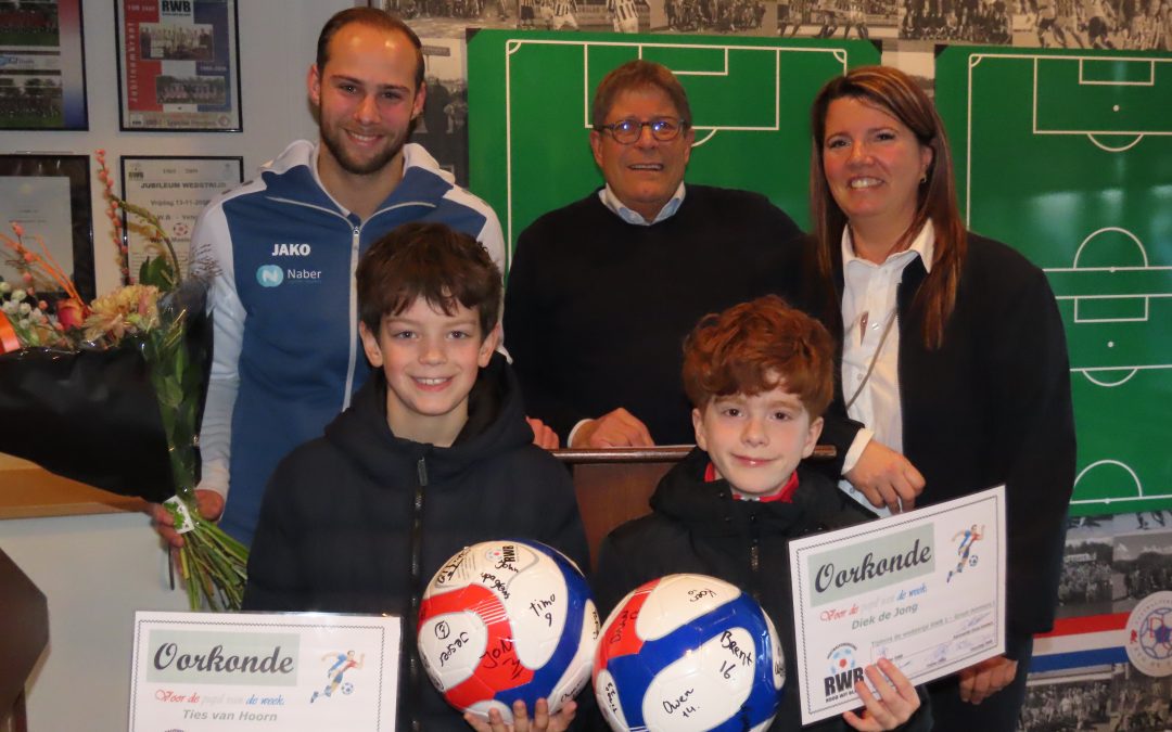 RWB betrekt jeugd en sponsors nadrukkelijk bij thuiswedstrijd tegen Groot-Ammers.