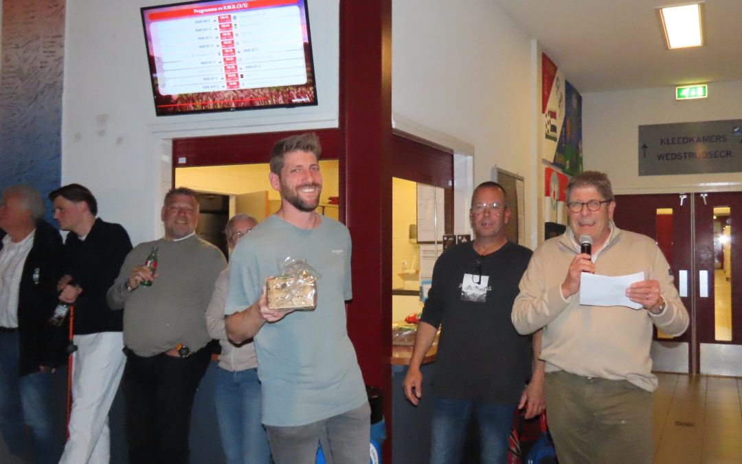 35+ 7 tegen 7 competitie RWB / WSC afgesloten met eindtoernooi.