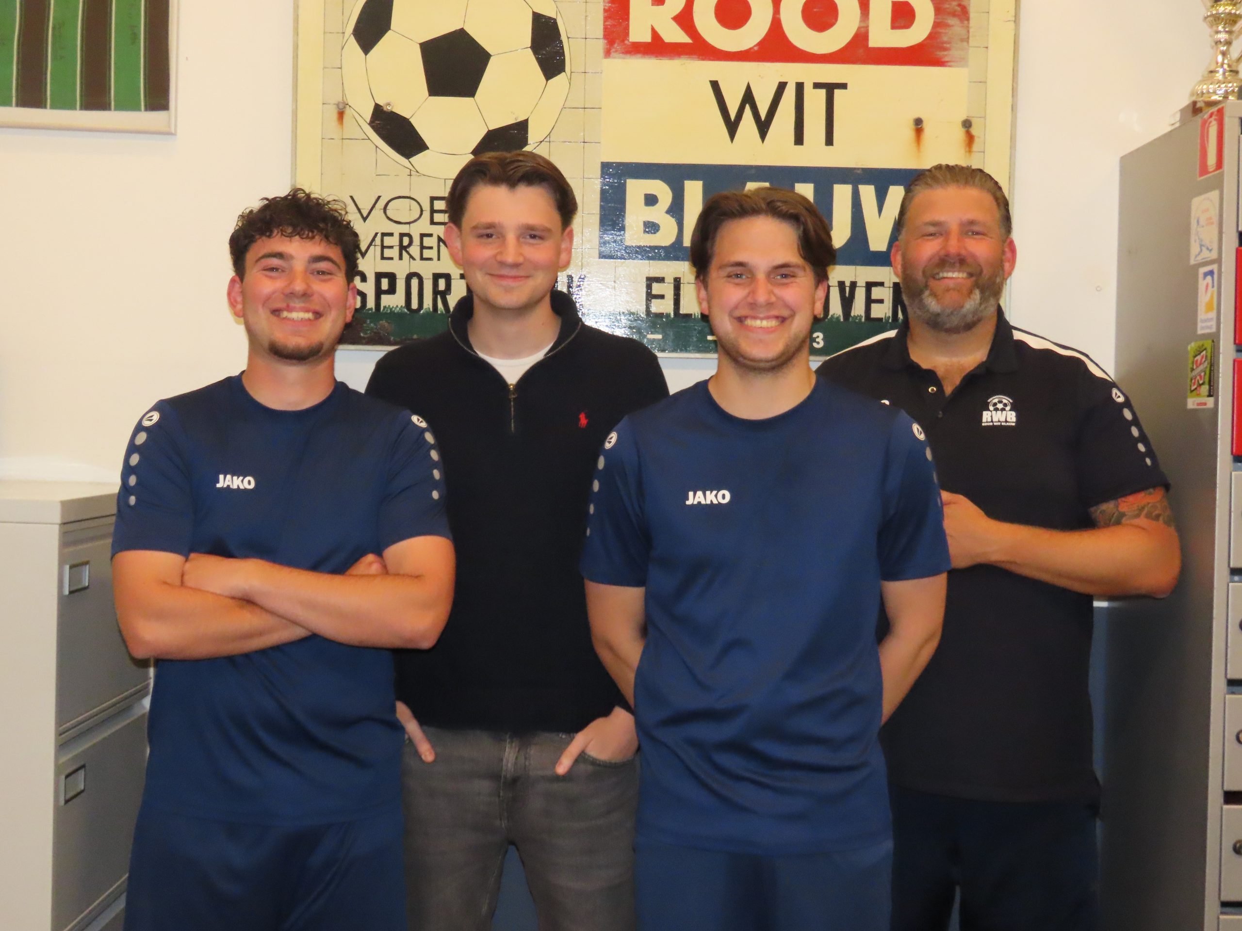 RWB Waalwijk stelt trainersstaf JO16-1 ook voor seizoen 2026-2027 vast.
