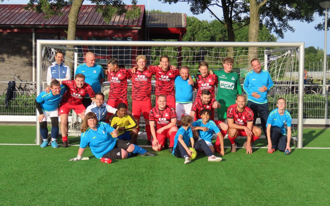 RWB-selectie en G-team zorgen voor onvergetelijke voetbalavond
