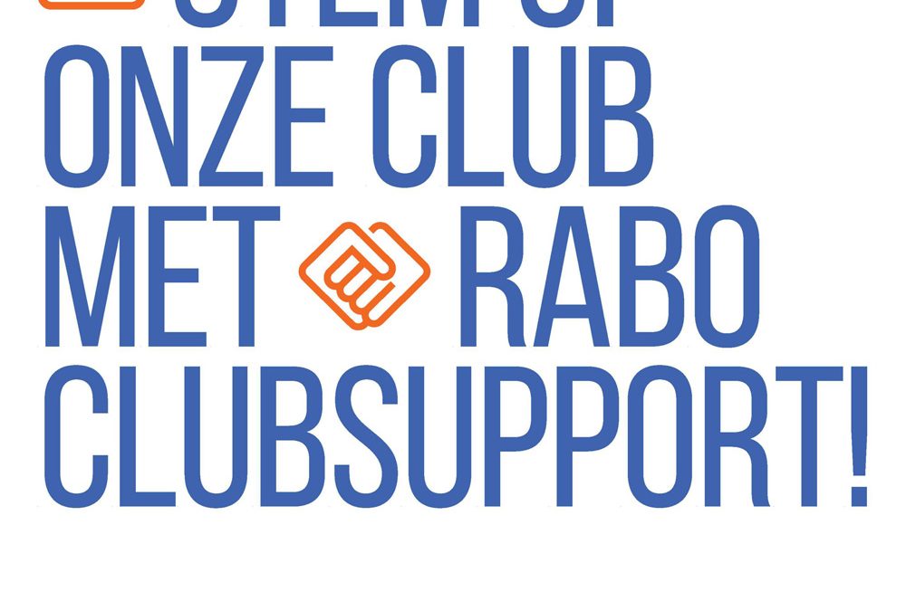 🗳️ DE STEMCAMPAGNE RABO CLUBSUPPORT KOMT ERAAN!